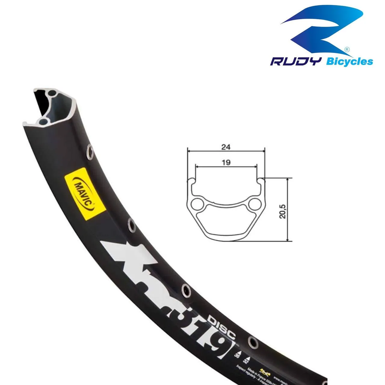 طوقه MAVIC*29 ديسکي 32 پره ماويک